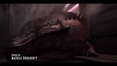 {\an8}- [loud thump]
- [grunting] - Jurassic World: Chaos Theory