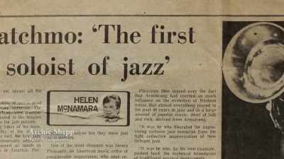 {\an8}Louis Armstrong is
the first important soloist - Louis Armstrong's Black & Blues