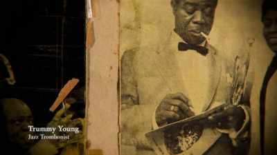 {\an8}Louis used to tell us stories - Louis Armstrong's Black & Blues