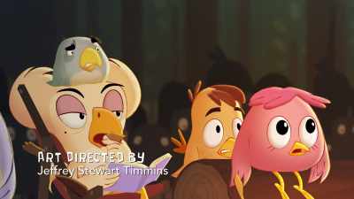 {\an8}[Mighty Eagle singing] - Angry Birds: Summer Madness