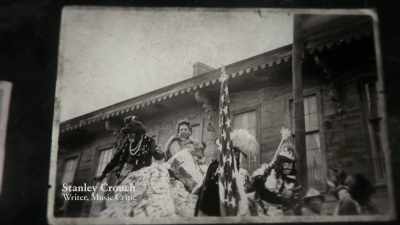 {\an8}Minstrelsy was not invented
to elevate Negroes. - Louis Armstrong's Black & Blues