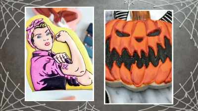 {\an8}My name's Kim Fink, - Halloween Cookie Challenge