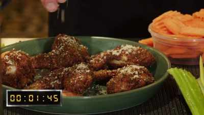 {\an8}[narrator] One minute,
forty-five seconds. - No Recipe Road Trip With the Try Guys