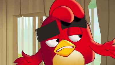 {\an8}No offense, but this is no time - Angry Birds: Summer Madness