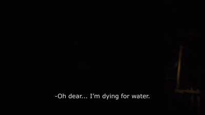 {\An8}Oh dear... I'm dying fo water - Honeyland