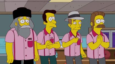 {\an8}(phone rings) - The Simpsons