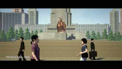 {\an8}PYONGYANG, 1995 - True North