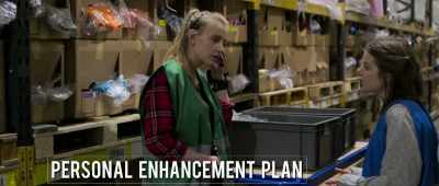 {\an8}Right. So, I've put together this
personal enhancement plan for you. - Life and Death in the Warehouse