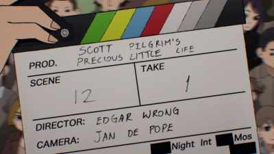 {\an8}Scott Pilgrim's Precious Little Life. - Scott Pilgrim Takes Off