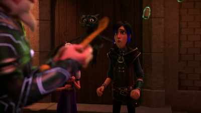 {\an8}She saw her in the Shadow Realm,
which is great for saving history. - Wizards: Tales of Arcadia