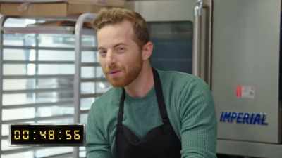 {\an8}Since I'm making a savory donut, - No Recipe Road Trip With the Try Guys