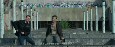 {\an8}So who are you? FSB? SVR? - The Agency