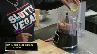 {\an8}So, now I'm going to add
an egg replacer - No Recipe Road Trip With the Try Guys