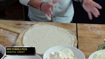 {\an8}So for our "Grandma" pizza, - No Recipe Road Trip With the Try Guys