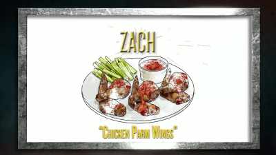{\an8}So, today, I'm making
"Chicken Parm Wings." - No Recipe Road Trip With the Try Guys