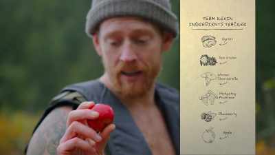 {\an8}So, uh, thanks, angels. - Chefs vs Wild