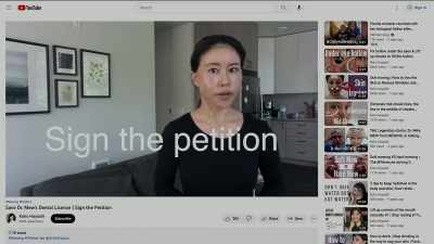 {\an8}Some orthodontists
are calling Mewing a scam - Open Wide