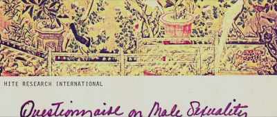 {\an8}Somewhere between 60 and 100
questionnaires that I read full. - The Disappearance of Shere Hite