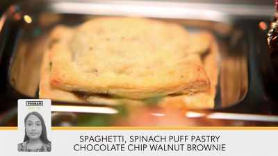 {\an8}"Spaghetti, spinach puff pastry, - Secret Chef