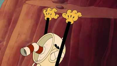 {\an8}[straining] - The Cuphead Show!
