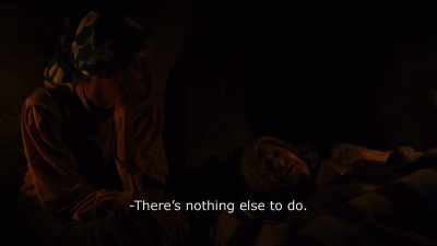 {\An8}That's not good.
- There nothing else to do. - Honeyland