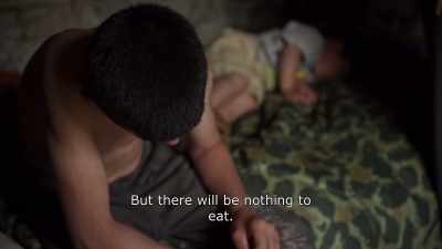 {\An8}That's why they misbehave.
But there will be nothing to eat. - Honeyland