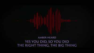 {\an8}The fact that she's on tape
admitting to hitting Johnny Depp, - Depp V Heard