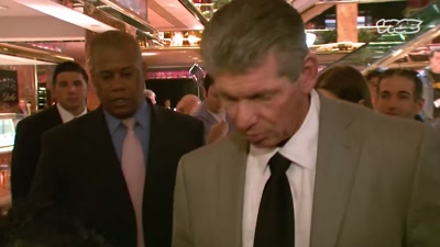 {\an8}-The WWF... It had to
be more above board. - The Nine Lives of Vince McMahon
