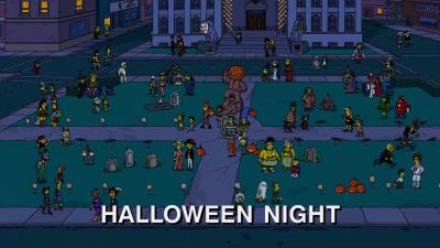 {\an8}(thunder crashes) - The Simpsons