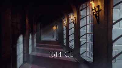 {\an8}[thunder crashing] - Castlevania: Nocturne