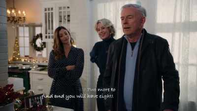 {\an8}Two more to find, and
you'll have eight." - Mystery on Mistletoe Lane