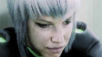 {\an8}"Was my father right?" - Captain Laserhawk: A Blood Dragon Remix