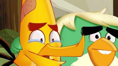 {\an8}[weeping] - Angry Birds: Summer Madness