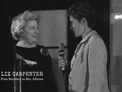 {\an8} Well, Marlene,
obviously there's an election on - The Lady Bird Diaries