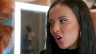 {\an8}What is it you're escaping from
when you watch these shows? - Glow Up: Britain's Next Make-Up Star