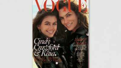 {\an8}When Kaia started modeling,
people would say, - The Super Models