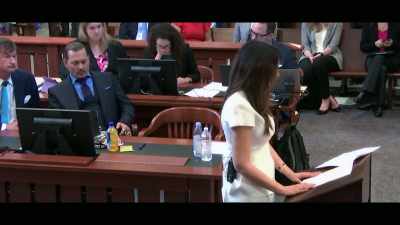 {\an8}When Mr. Depp brought
this case for defamation, - Depp V Heard