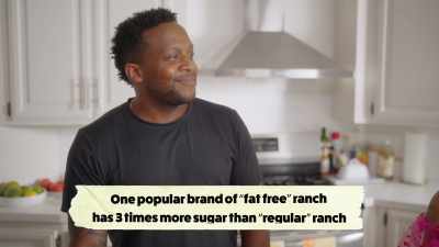 {\an8}When they say "fat free,"
they replace the fat
with sugar, - What Am I Eating? With Zooey Deschanel