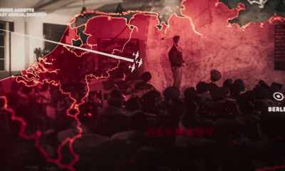 {\an8}When they had the briefing,
and they pulled the curtain back, - The Bloody Hundredth