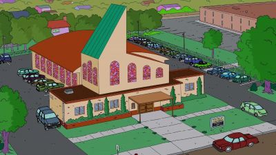 An8 Where do you think you're going - The Simpsons