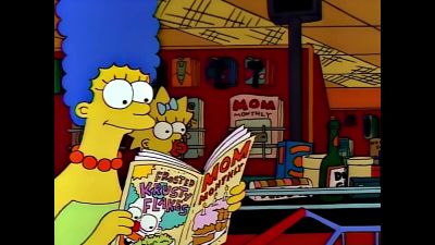 {\an8}(whistle blows) - The Simpsons