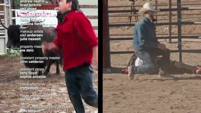 {\an8}- Wow! That is legit right there.
- Let me get in on that one. - Jackass Forever