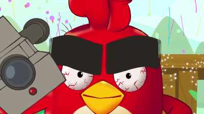 {\an8}Yes! Camp Splinterwood will be saved! - Angry Birds: Summer Madness