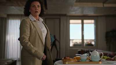 Ana: (knocking)
Hello. Are you decent? - The Dancing Detective: A Deadly Tango