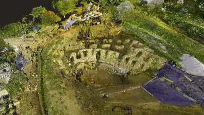 Analysis of the theatre's seating, - Lost Treasures of Rome