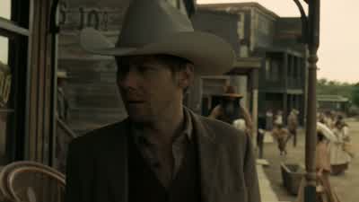 Ready? Thank you so much. Morning, cowboy. - Westworld