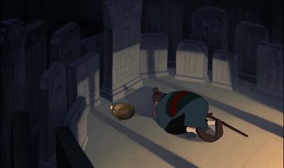 Ancestors hear my pleaHelp me not to make a fool of meAnd to not uproot my family treeKeep my father standing tall - Mulan