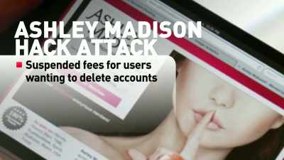 ANCHOR: Ashley Madison
yesterday suspended fees - The Ashley Madison Affair