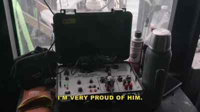 Anchor's been down
25 minutes now. - Bering Sea Gold