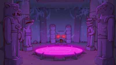 [Ancient Spirits of Evil]
Is he seriously - ThunderCats Roar